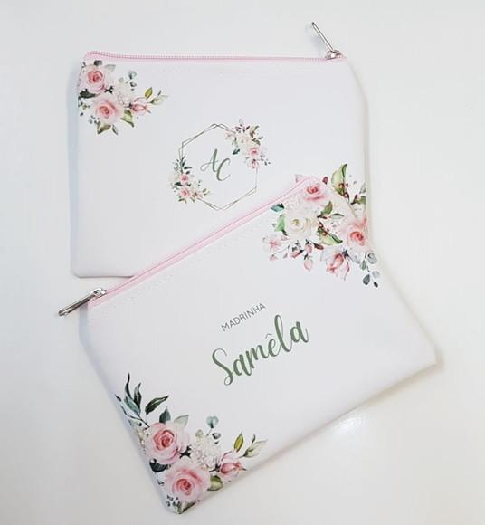 Necessaire Personalizada Rosa