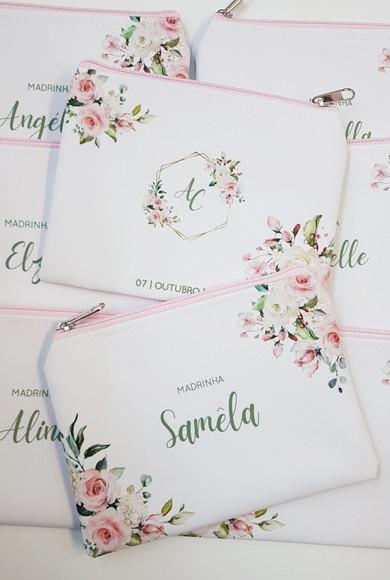 Necessaire Personalizada Rosa