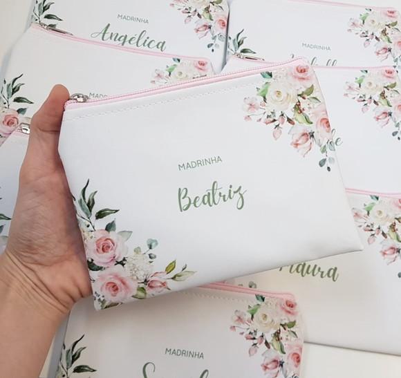Necessaire Personalizada Rosa