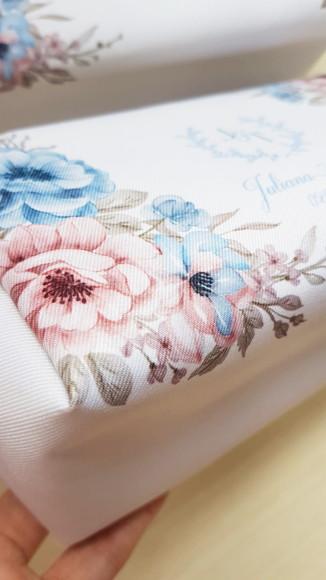 Necessaire Personalizada Rose com Azul Serenity Mod Box
