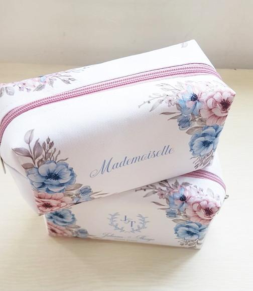Necessaire Personalizada Rose com Azul Serenity Mod Box