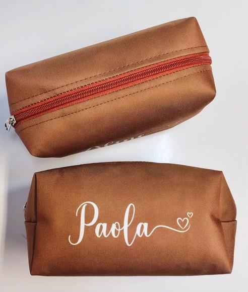 Necessaire Personalizada Terracota Box Média