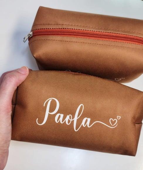 Necessaire Personalizada Terracota Box Média