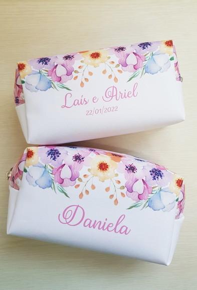 Necessaire Personalizada Tons Pasteis
