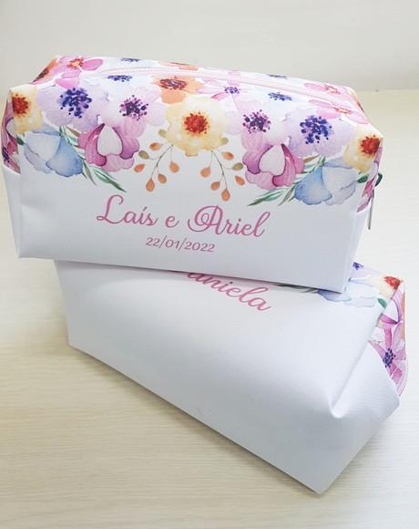 Necessaire Personalizada Tons Pasteis