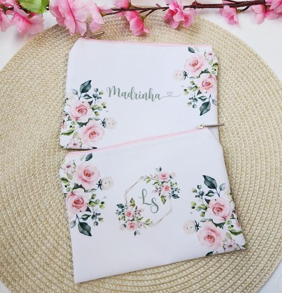 Necessaire Rosa Floral