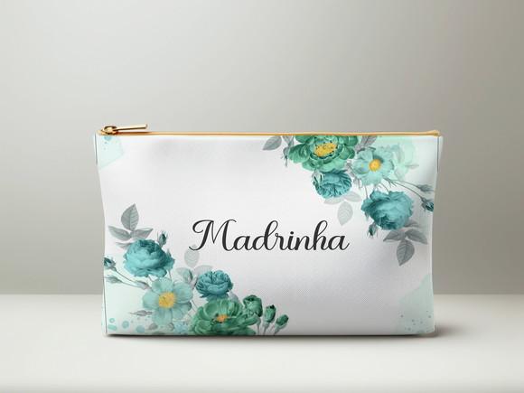 Necessaire Slim Verde Esmeralda