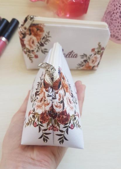 Necessaire Terracota Trapézio P