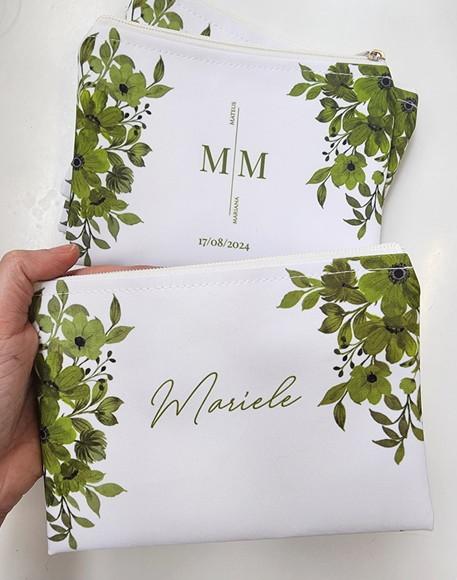 Necessaire Verde Musgo