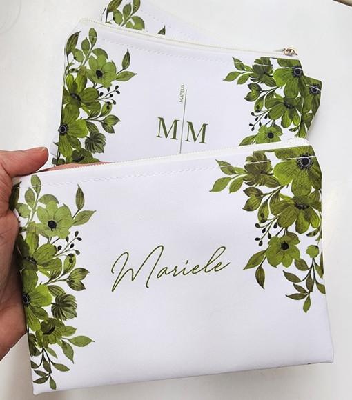 Necessaire Verde Musgo