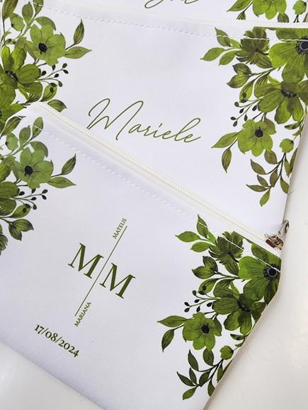 Necessaire Verde Musgo