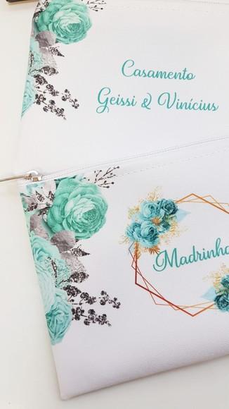 Necessaire Verde Ti Fany Casamento