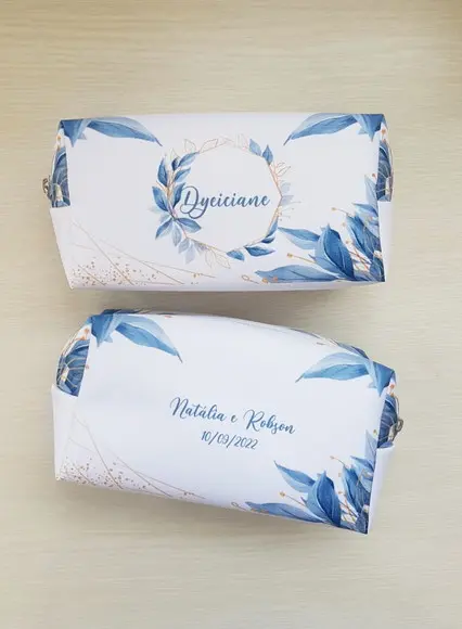 Bolsinha Casamento Box Azul