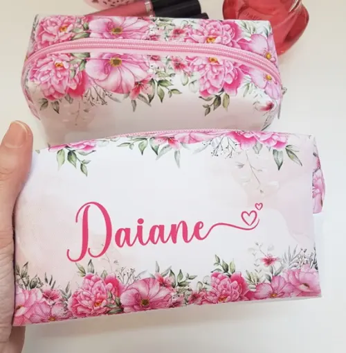 Bolsinha Personalizada Box Rosa