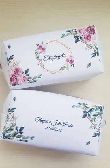 Casamento Necessaire Box Folhagem