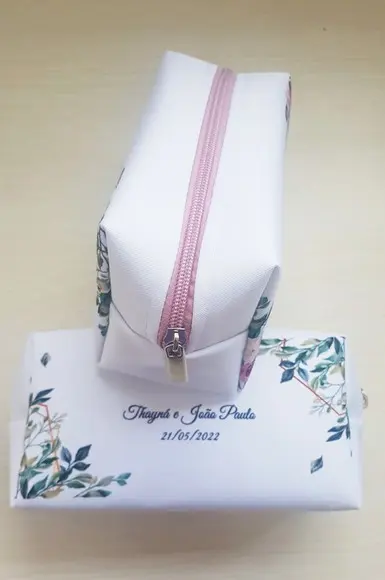 Casamento Necessaire Box Folhagem