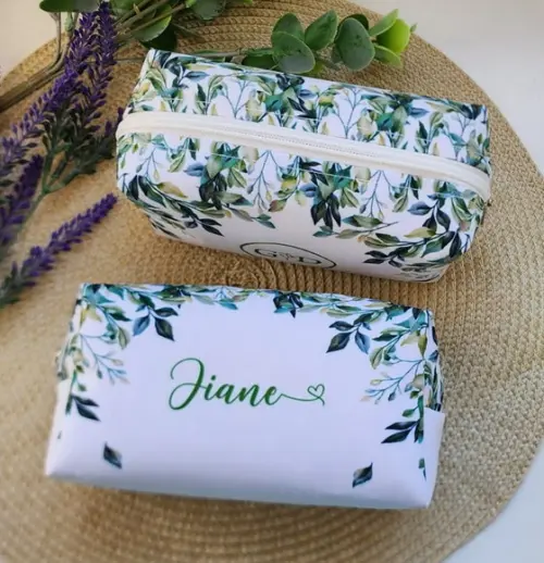 Casamento Necessaire Box Folhagem