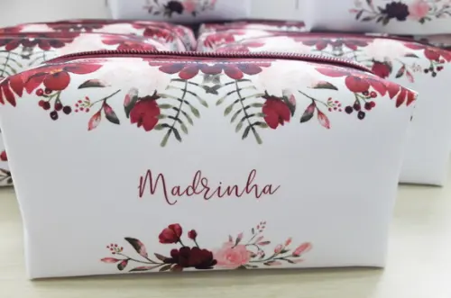 Casamento Necessaire Box Marsala