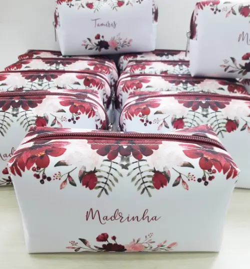 Casamento Necessaire Box Marsala