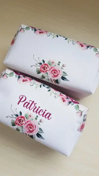 Casamento Necessaire Box Rosa com Pink
