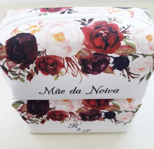 Casamento Necessaire Box Marsala