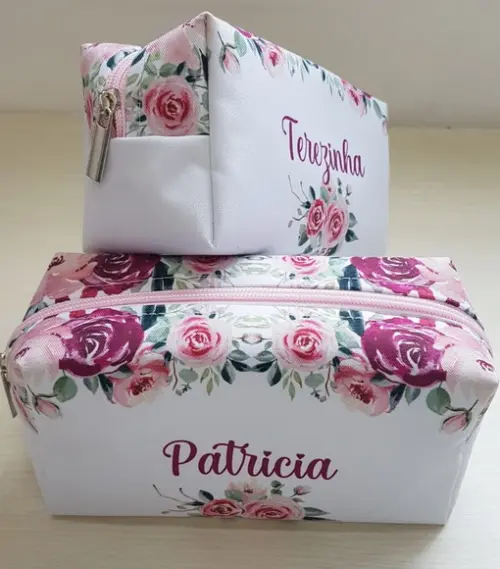 Casamento Necessaire Box Rosa com Pink