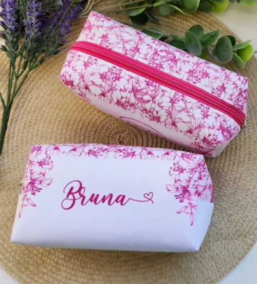 Casamento Necessaire Madrinha Fúcsia