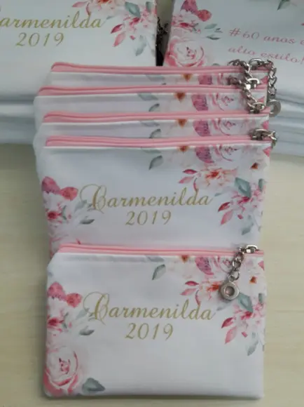 Kit Necessaire Personalizada Casamento 20 Unidades