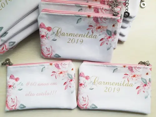 Kit Necessaire Personalizada Casamento 20 Unidades