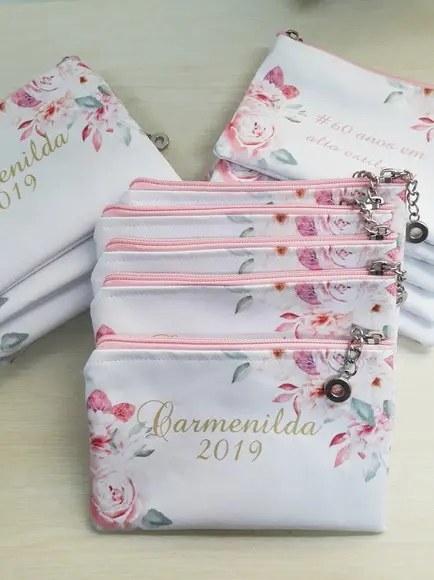 Kit Necessaire Personalizada Casamento 20 Unidades
