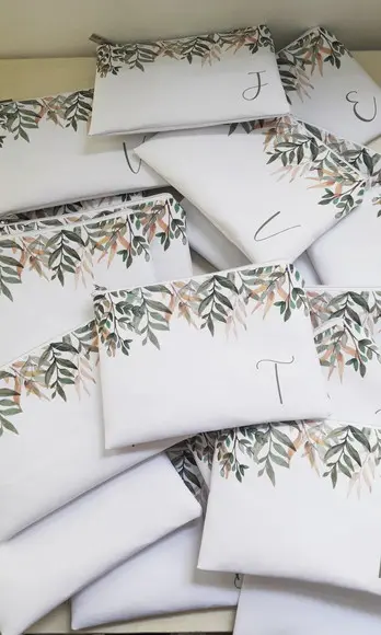 Kit Necessaire Personalizada Casamento Slim