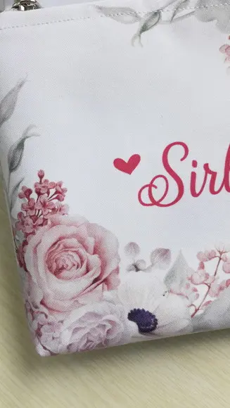 Lembrancinha Madrinha de Casamento com Forro Rosê