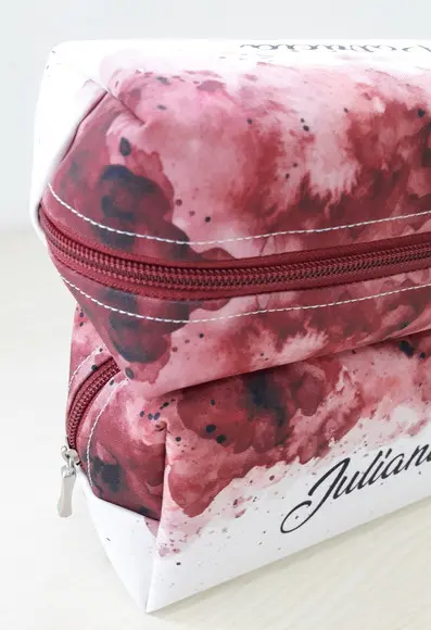 Madrinha Casamento Marsala Necessaire Box