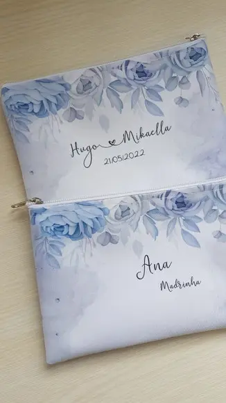 Necessaire Azul Serenity ( Slim )