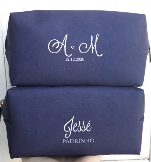 Necessaire Box Casamento Azul