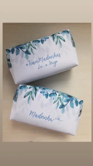 Necessaire Box Casamento Azul