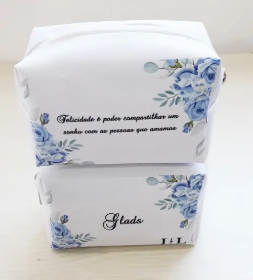 Necessaire Camento Box P Azul Serenity