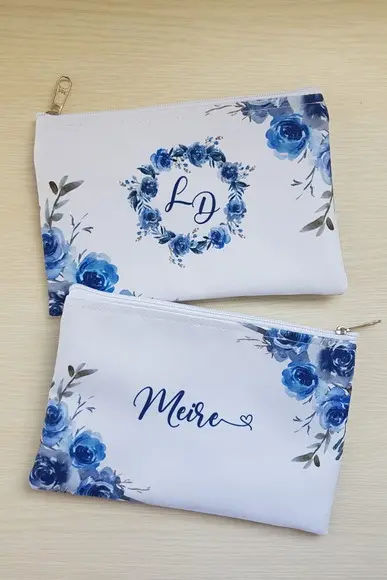 Necessaire Casamento Azul Marinho Slim