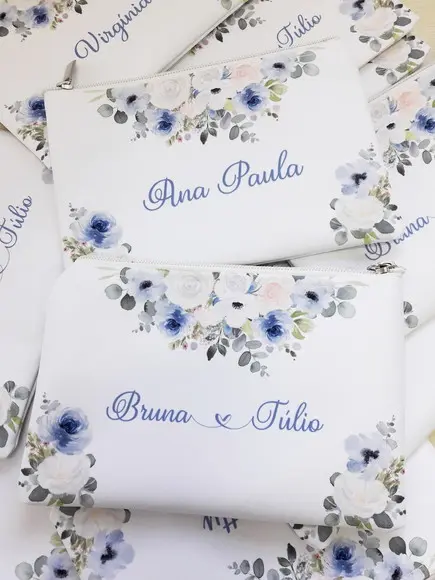 Necessaire Casamento Azul Serenity