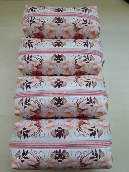 Necessaire Casamento Box Flores Rosa