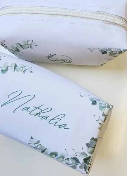 Necessaire Casamento Box Folhagem