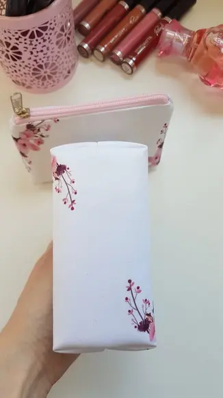 Necessaire Casamento Floral Rosa