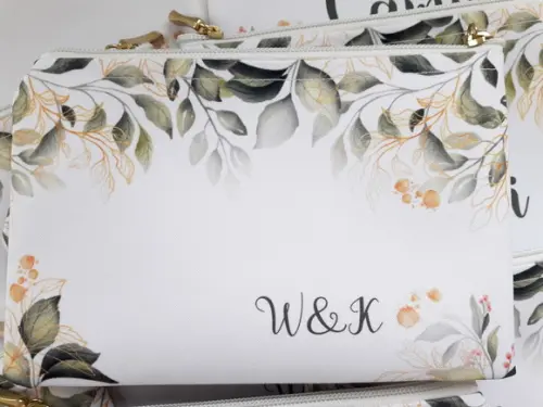 Necessaire Casamento Folhagem