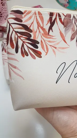 Necessaire Casamento Folhagem Terracota Mod Tradicional