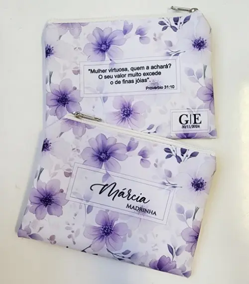 Necessaire Casamento Lilás