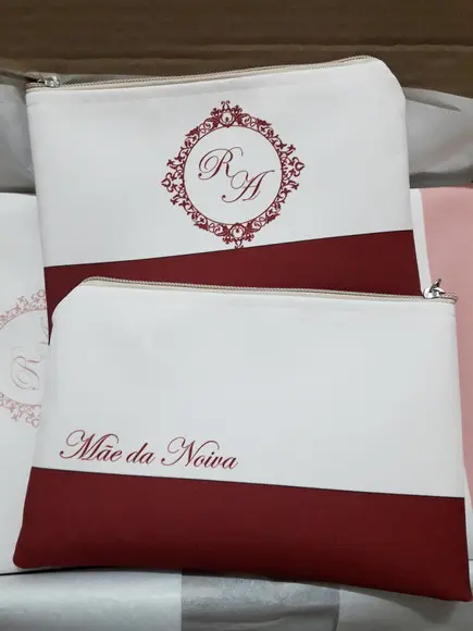 Necessaire Casamento Marsala Slim