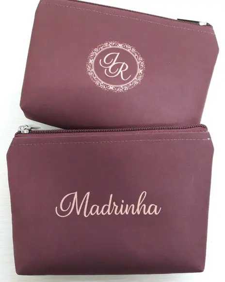 Necessaire Casamento Marsala Kit com 10