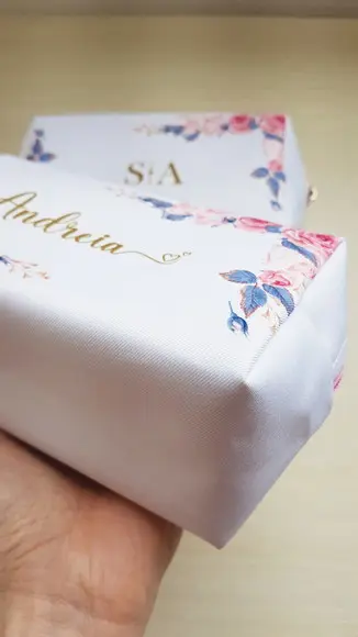 Necessaire Casamento Rosa