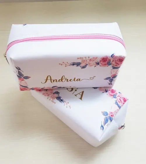 Necessaire Casamento Rosa