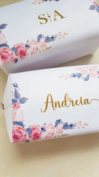Necessaire Casamento Rosa
